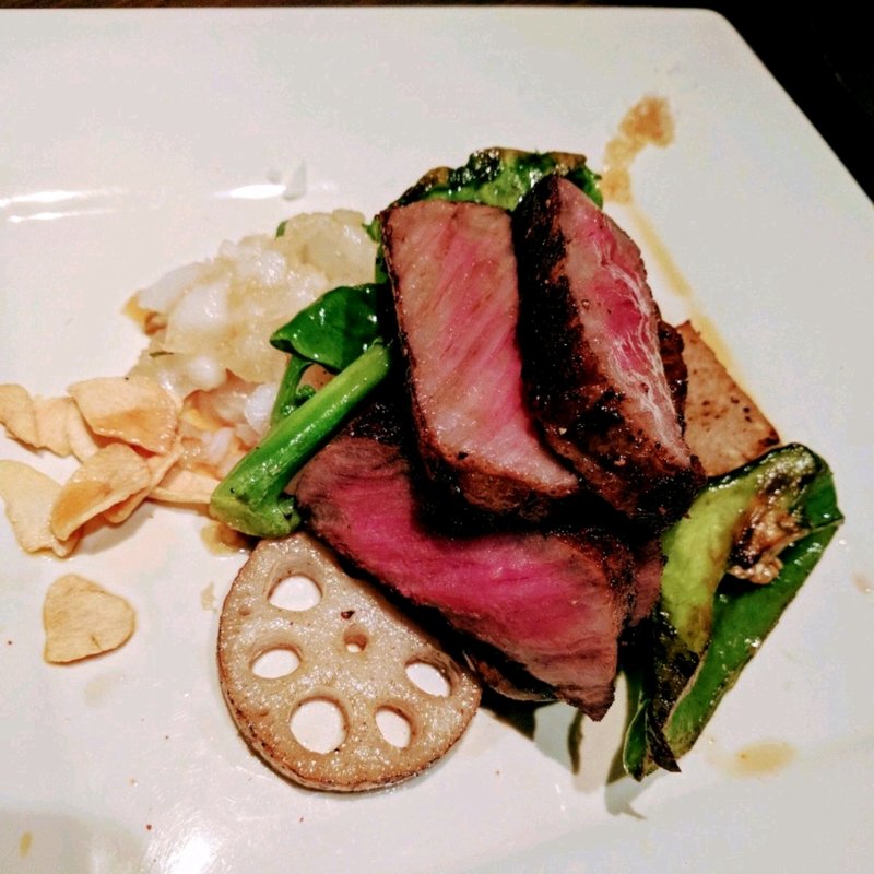 サーロインステーキ(鉄板焼さくら 新宿高田馬場店)