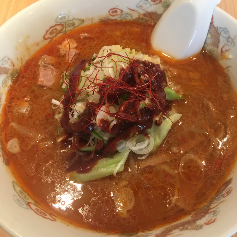からみそラーメン(さっぽろ 火武偉 恵比寿店)