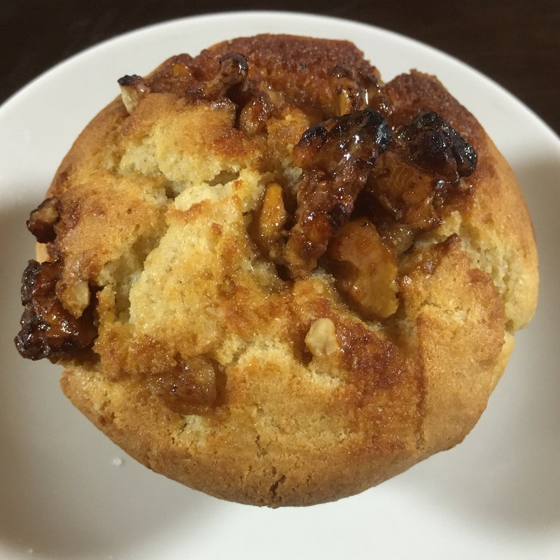 マフィン(塩キャラメルナッツ)(マフィン焼けたよー)