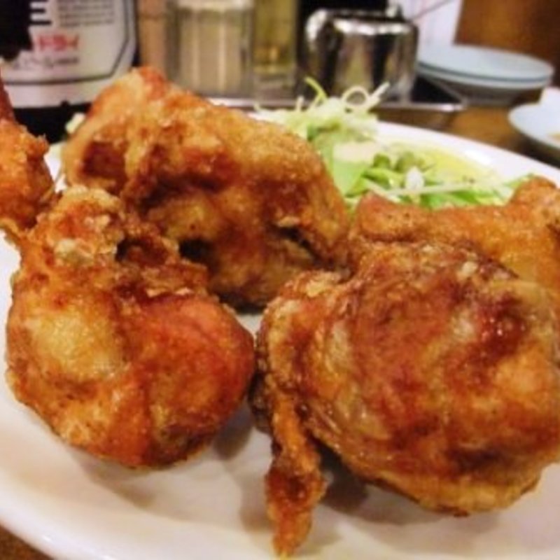 骨付きカラアゲ(南海飯店 本店)