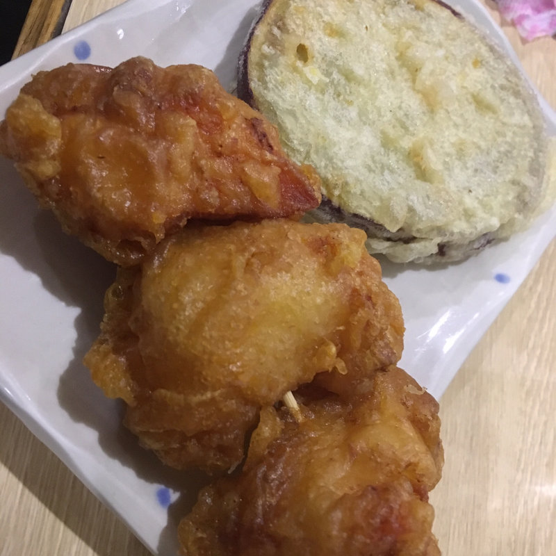 とり天、芋天(本格さぬきうどん　穂乃香 )