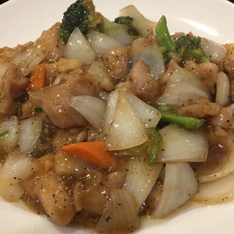 鶏肉の中華風味噌炒め(満州食府)