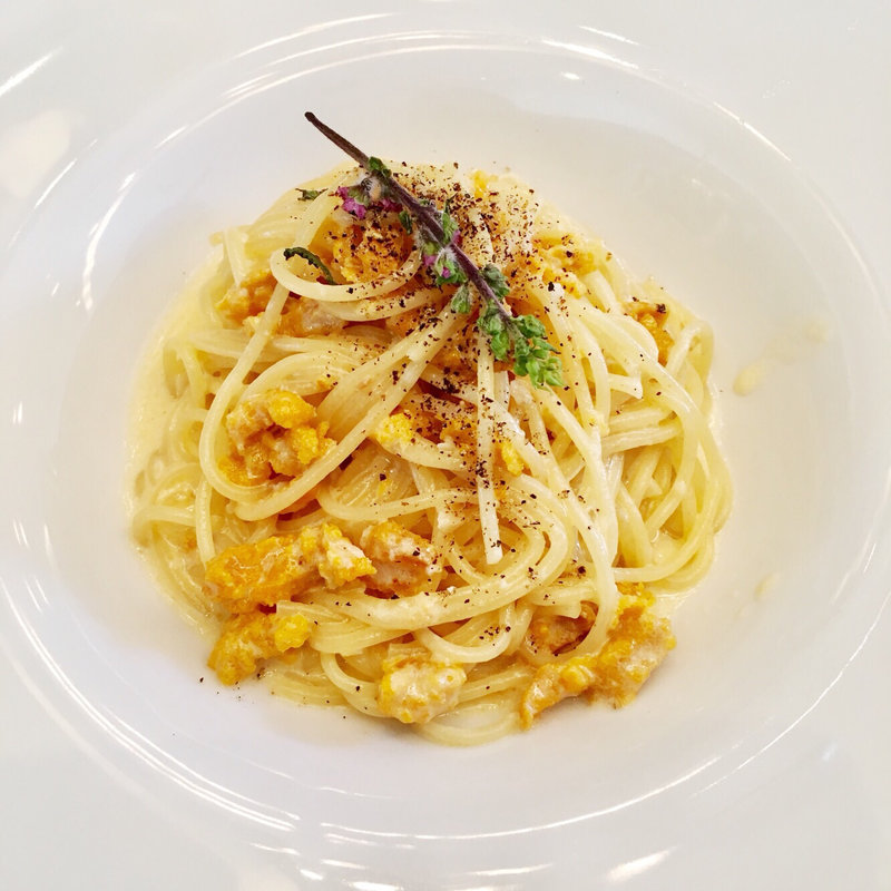 雲丹クリームパスタ(8TH SEA OYSTER Barミント神戸店)