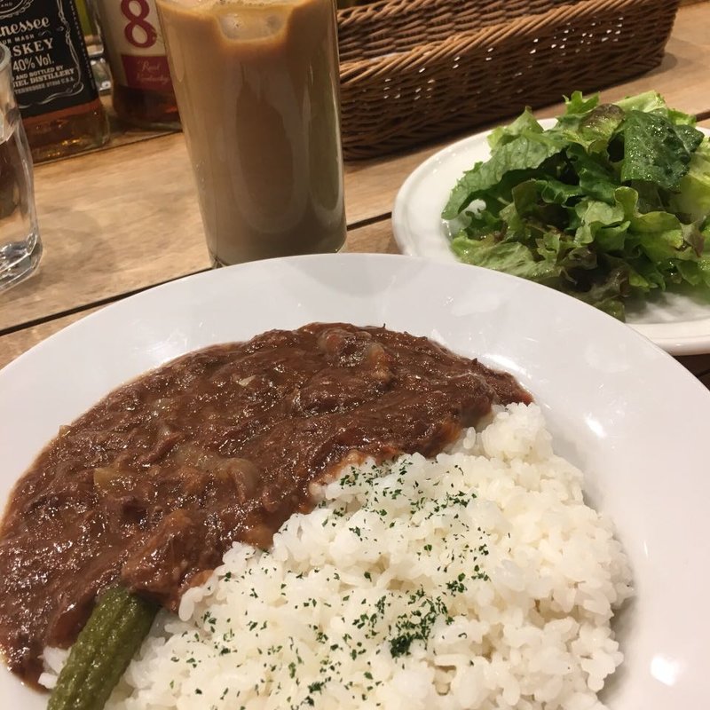 熟成牛の牛すじトマト煮込ライス(Banks cafe & dining 渋谷 （バンクスカフェアンドダイニング）)