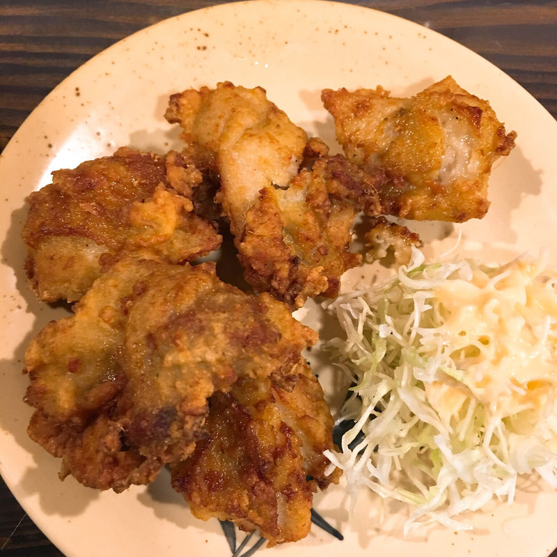 唐揚げ(らーめん どんぞこ屋)