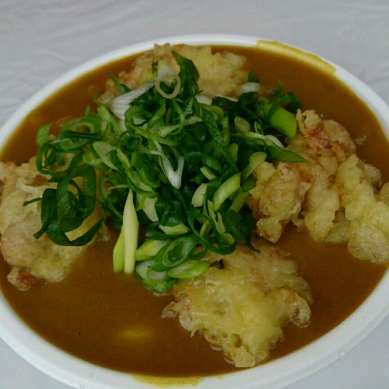 鶏天カレーうどん(とんど祭りVer.)(極楽うどん　TKU （ティーケーユー）)