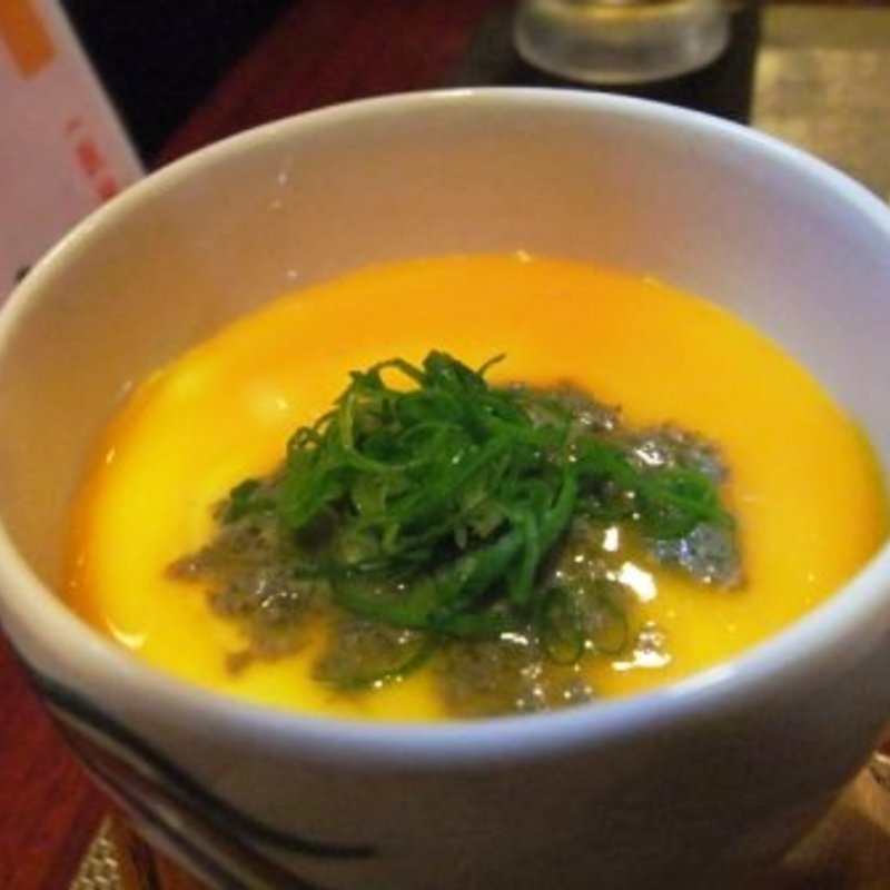 カニみそ茶碗蒸し(我心)