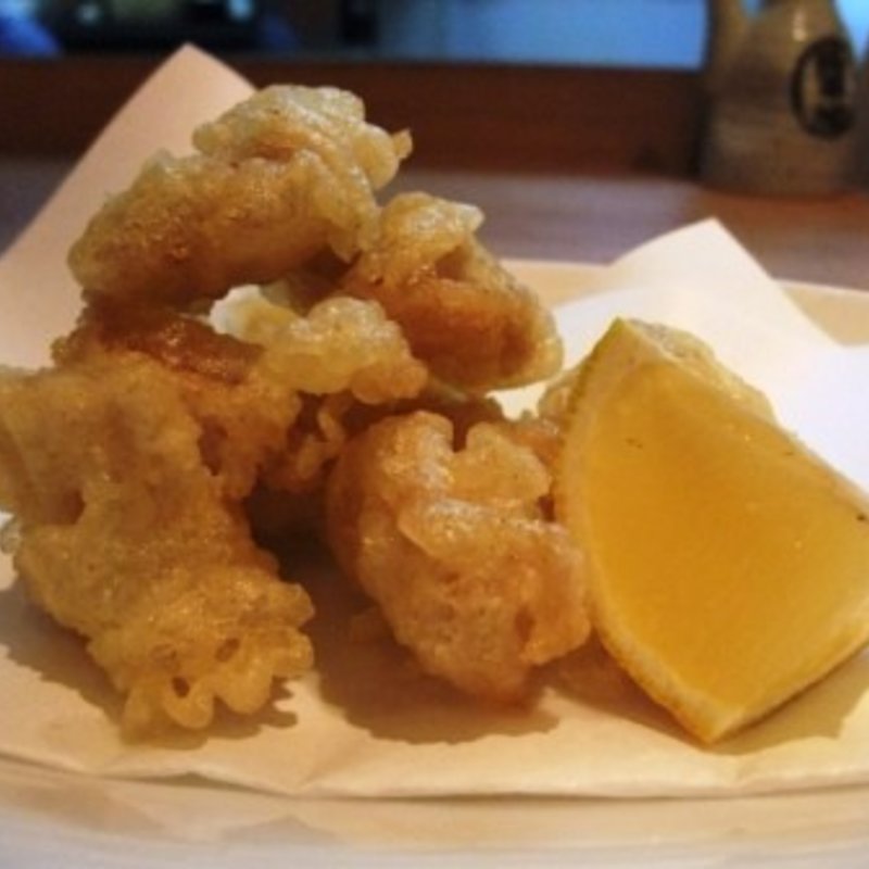 上ミノ天ぷら(小料理ゆるり)