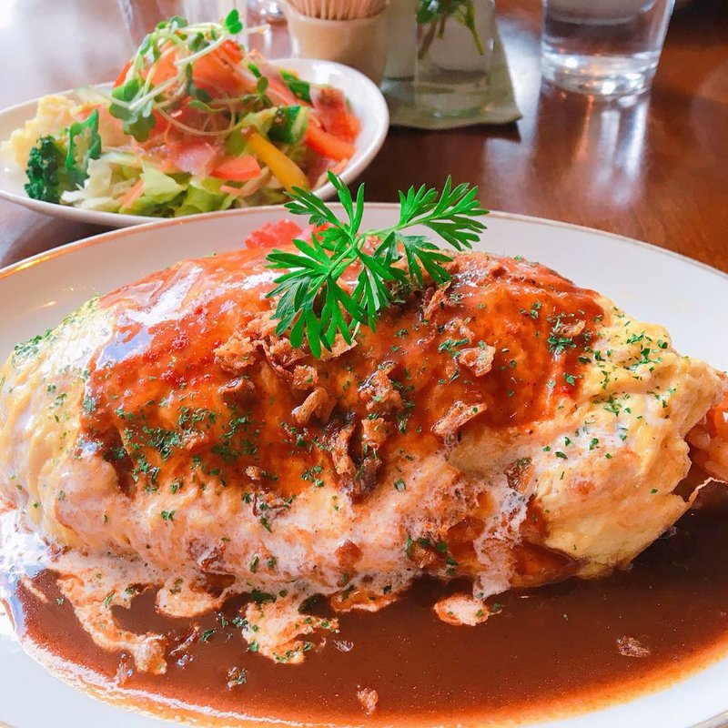 オムライスランチ(食堂とカフェ Pinnata)