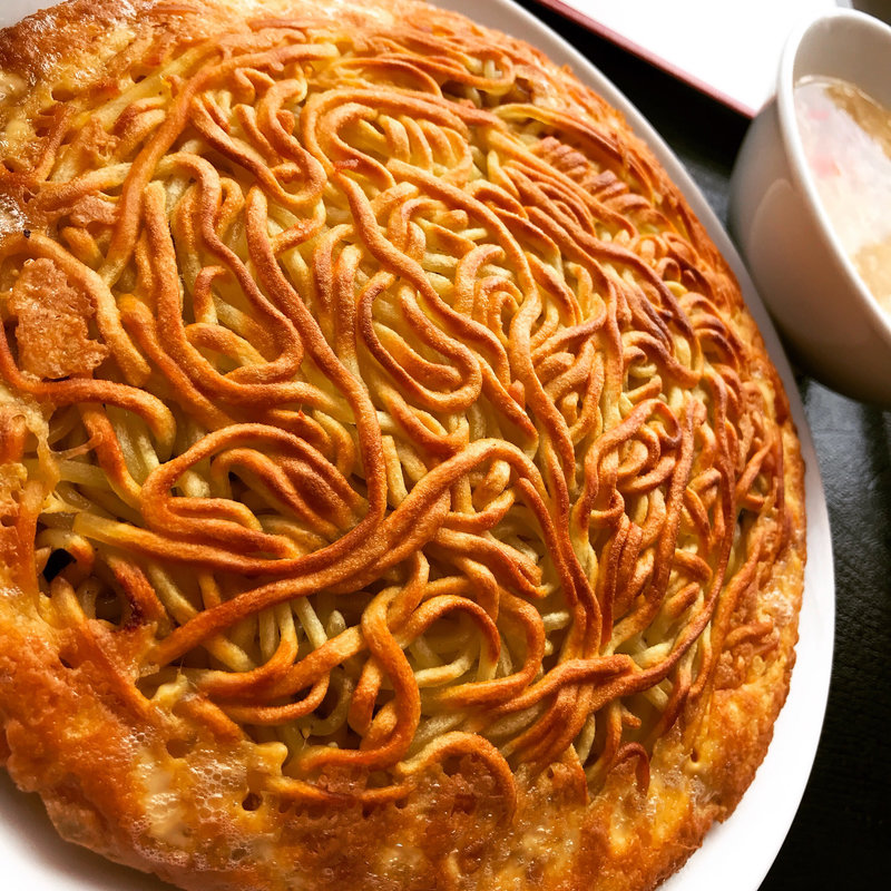 Cセット　海鮮入り梅蘭やきそば(梅蘭 コレットマーレみなとみらい店 )