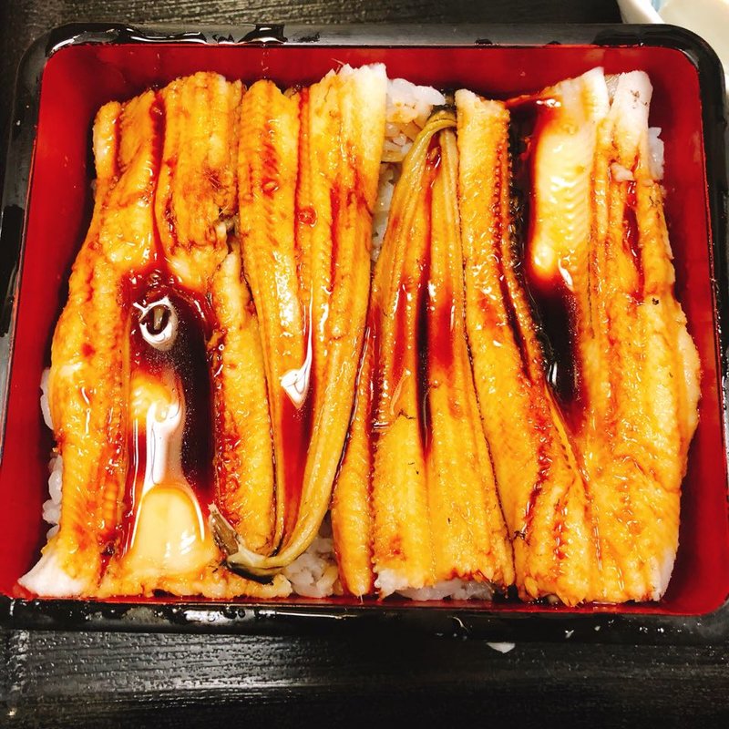 あな重(煮あなご)定食(食事処 やまよ)