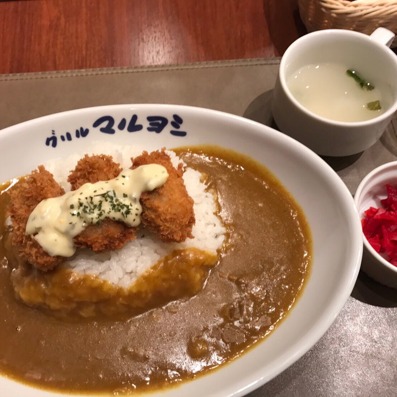 カキフライカレー(グリル マルヨシ)
