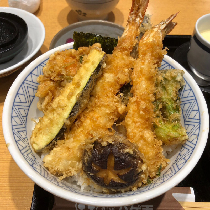 賑わい天丼(銀座ハゲ天 大森東急店)
