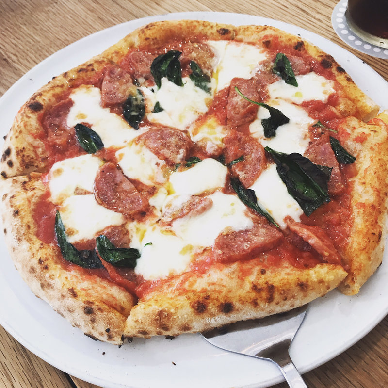 辛いサラミのマルゲリータ(ストマコ)