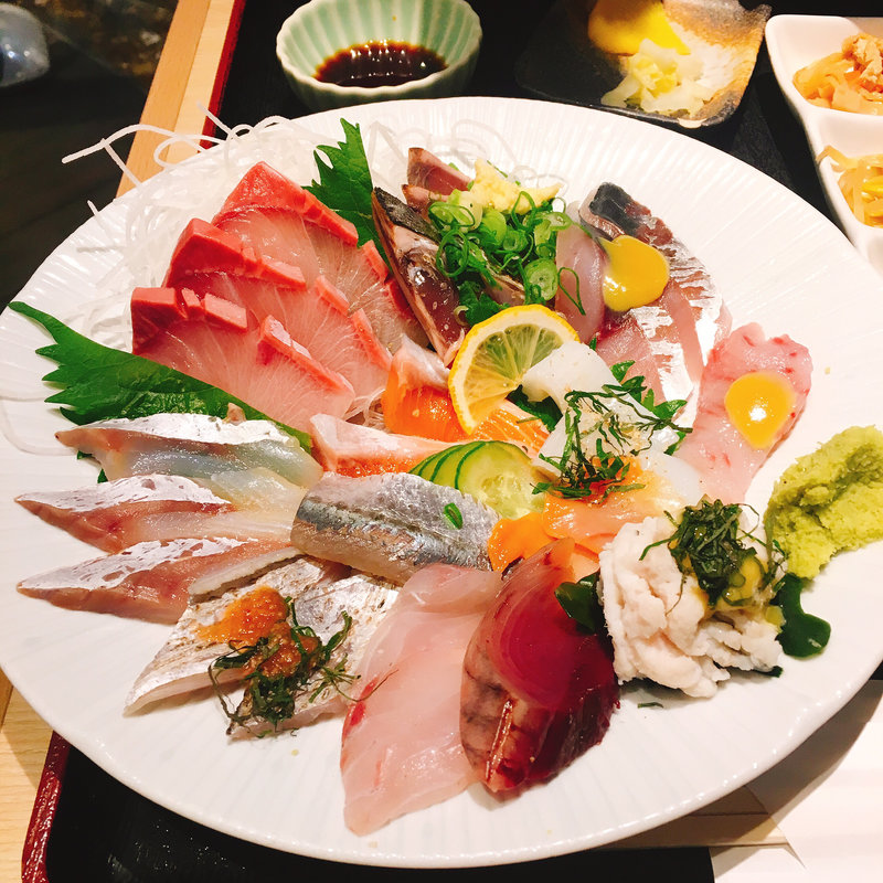 刺身定食(スタンド富)