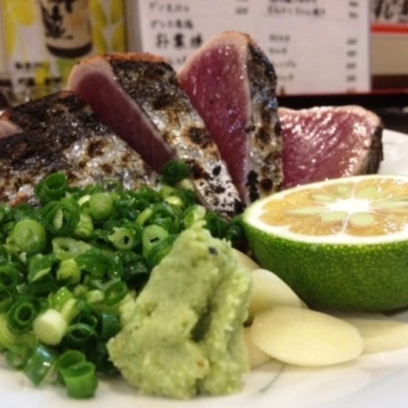 カツオ塩たたき(地産処 樹樹)