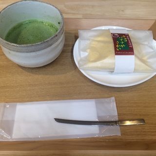 和菓子セット(チョコバナナやさかい)(まち家カフェ Sacay)