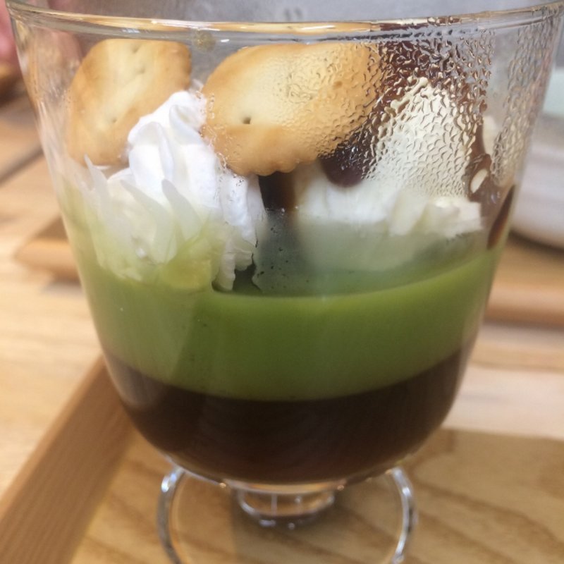 まちやぷりんパフェ(まち家カフェ Sacay)