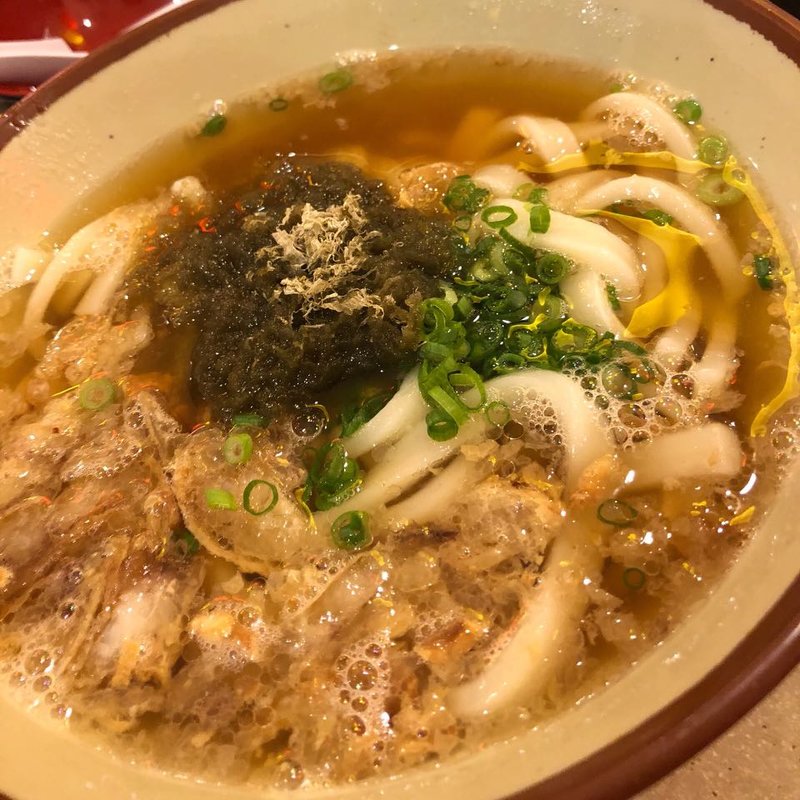 かすうどん(串カツ田中 KITTE博多店)