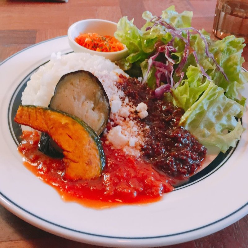 タコライスプレート(喫茶ゾウメシ)