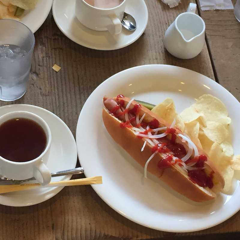 ホットドッグプレート(Nagasakiya Roastery)