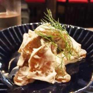 奈良漬マスカルポーネ和え(醸菜 松やま)