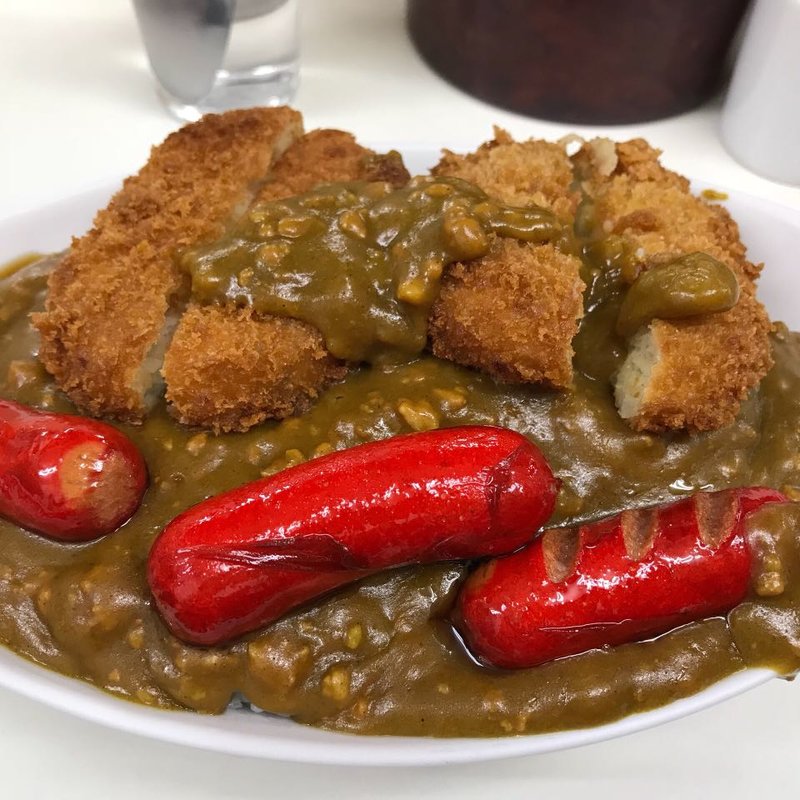 コロッケウィンナーカレー(まんてん )