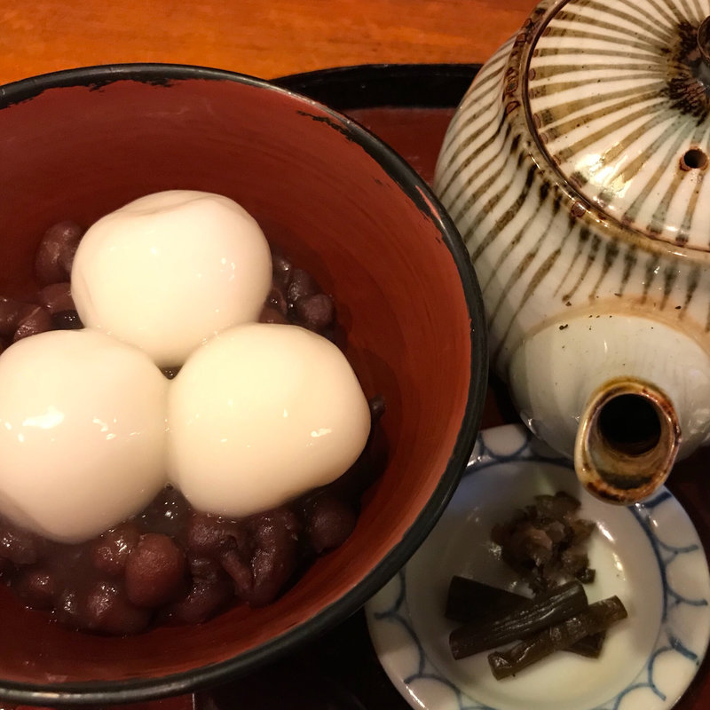 煮あずき 白玉入(甘処あかね)