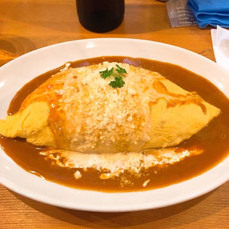 プレミアムトマトソースオムライス(グリルヤマモト)