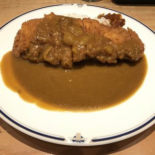 食堂車のカツカレー(神田鐵道倶楽部)