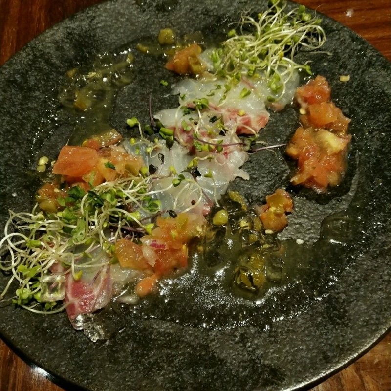 旬の魚介のセビーチェ(el caliente -modern mexicano- （エル　カリエンテ）)