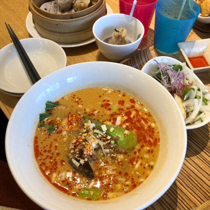 担々麺セット(浪曼路)