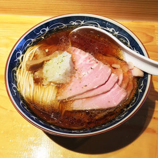 中華そば（並）+ 焼豚トッピング(麺屋 坂本01)
