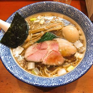 香味鶏だし味玉ラーメン(麺処 ほん田)
