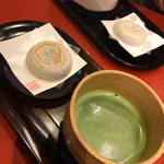 抹茶セット(かさの家)