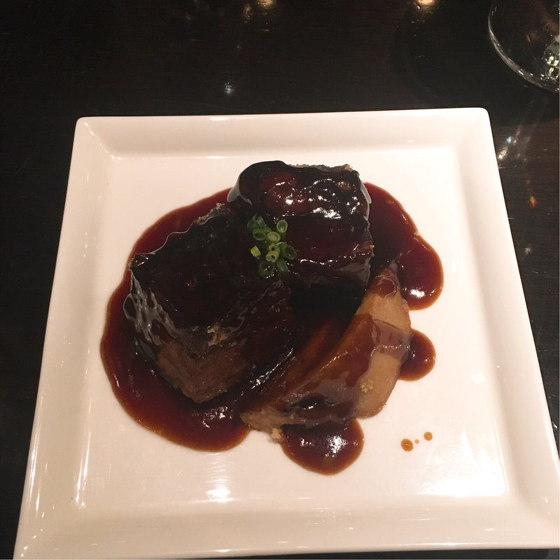 スペアリブの黒酢炒め(飄香 銀座三越店)