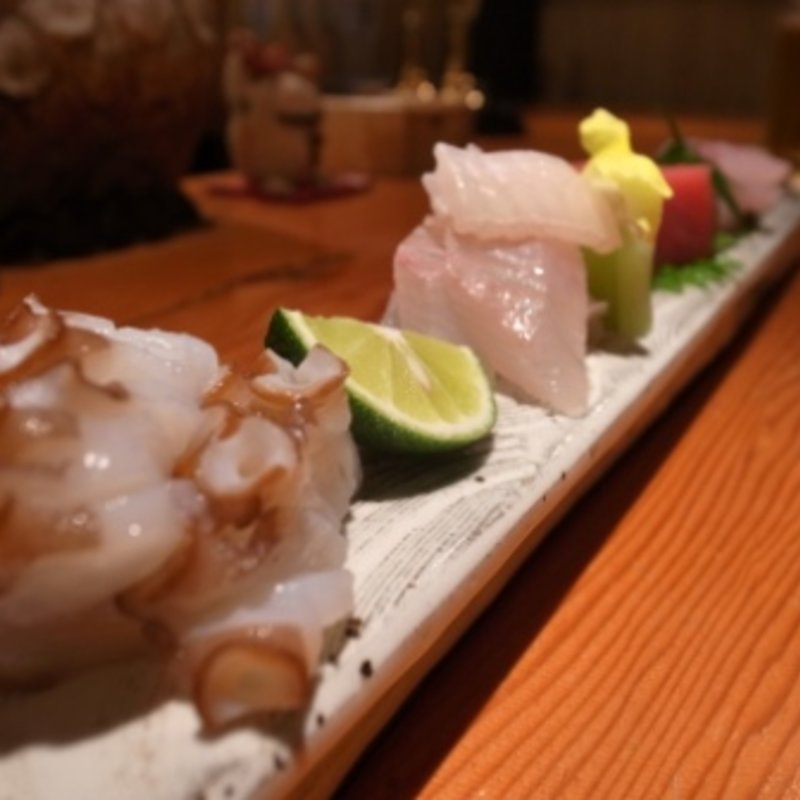 造り5種盛り(和洋創作 圓山)