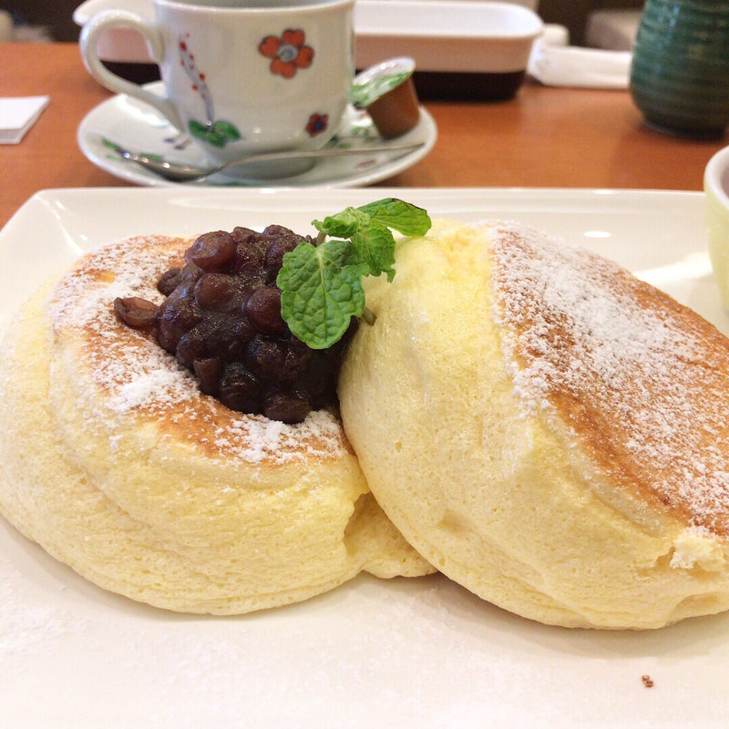 3種のチーズソースと大納言小豆(茶寮 煉)