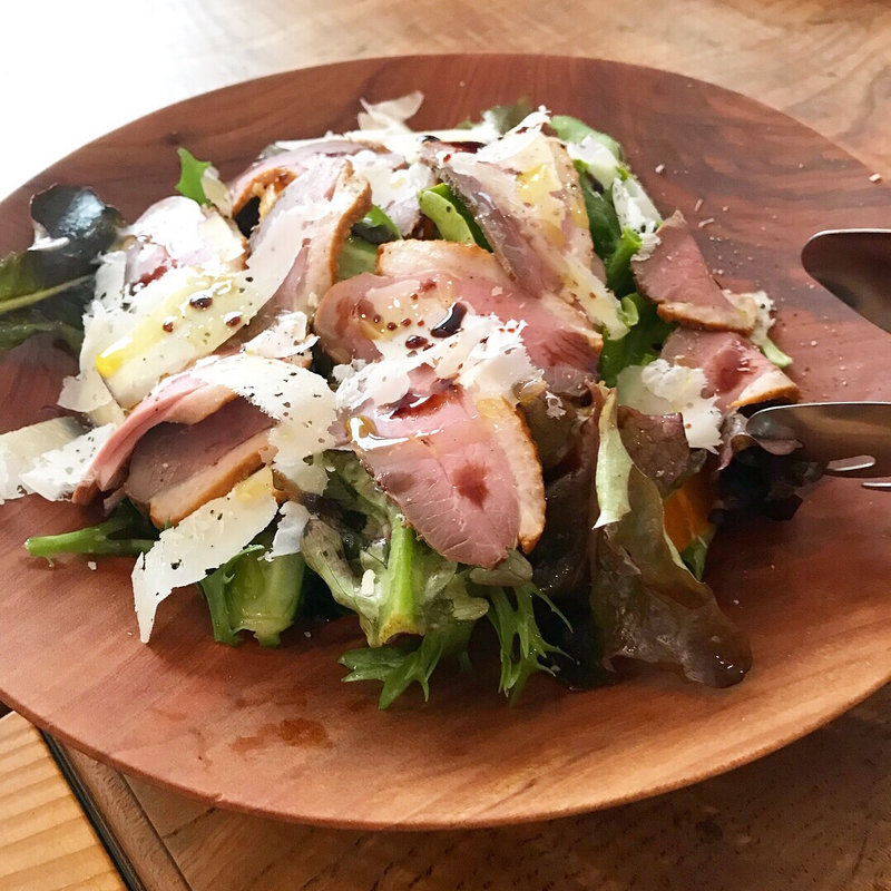 河内合鴨とチーズのマンダリンオレンジのサラダ(CORNELL(コーネル))