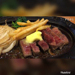 国産牛ステーキ(洋食屋 ファイブ)