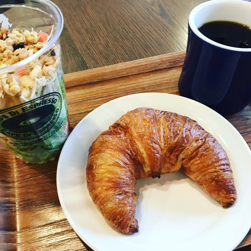 クロワッサンモーニングセットA(CAFE DI ESPRESSO 珈琲館 綾瀬店 （カフェ・ディ・エスプレッソ コーヒーカン）)
