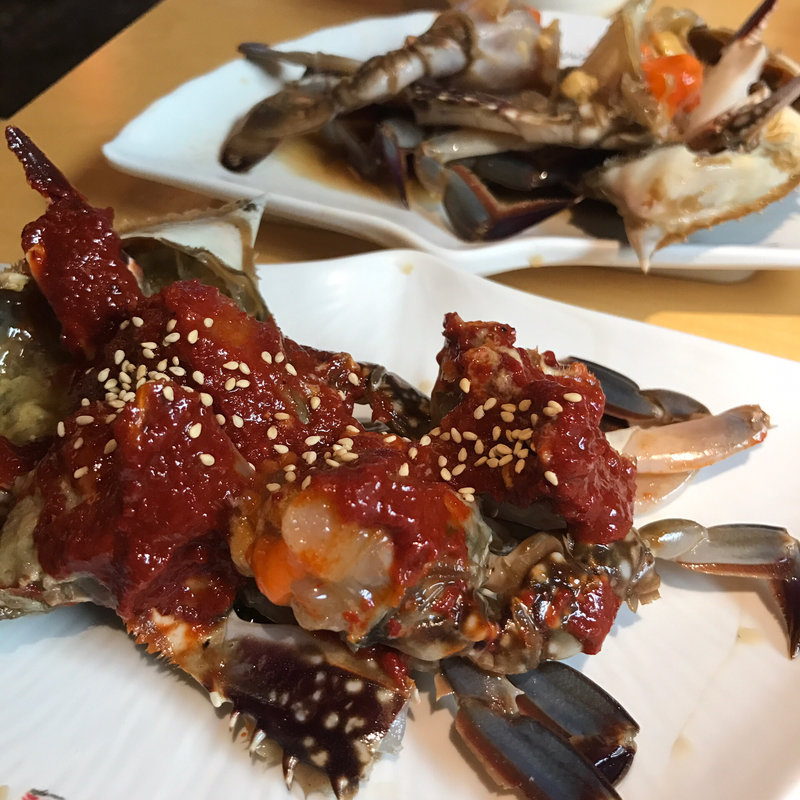 辛口ケジャン１匹(プロカンジャンケジャン 赤坂店 )