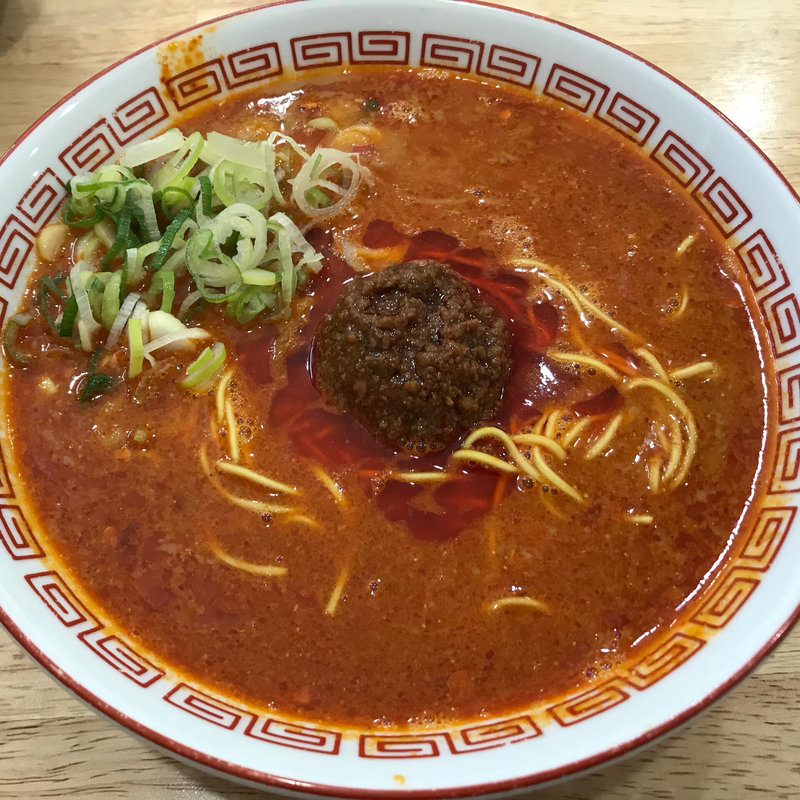辛ラータンメン(博多拉坦麺まるたん 製麺所 箱崎店 )