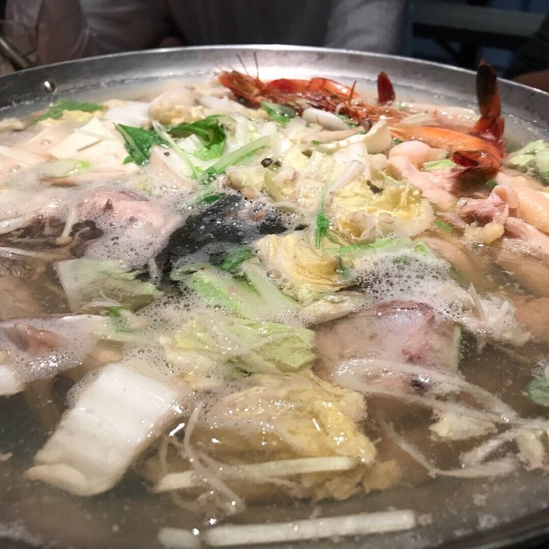 海鮮寄せ鍋(丸秀鮮魚店)