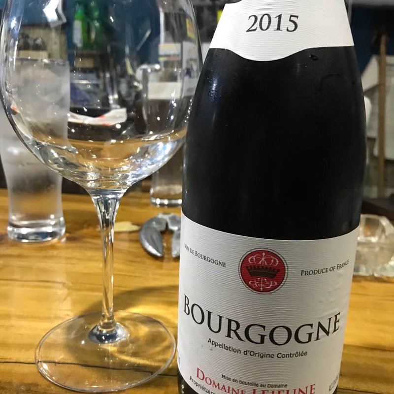 BOURGOGNE DOMAINE LEJEUNE(漁師イタリアンキュラソー)
