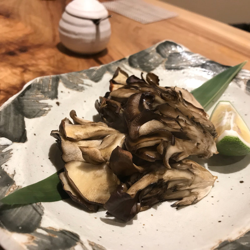 舞茸の焼きもの(ととふく)