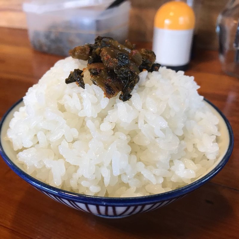 白めし(白龍食堂)