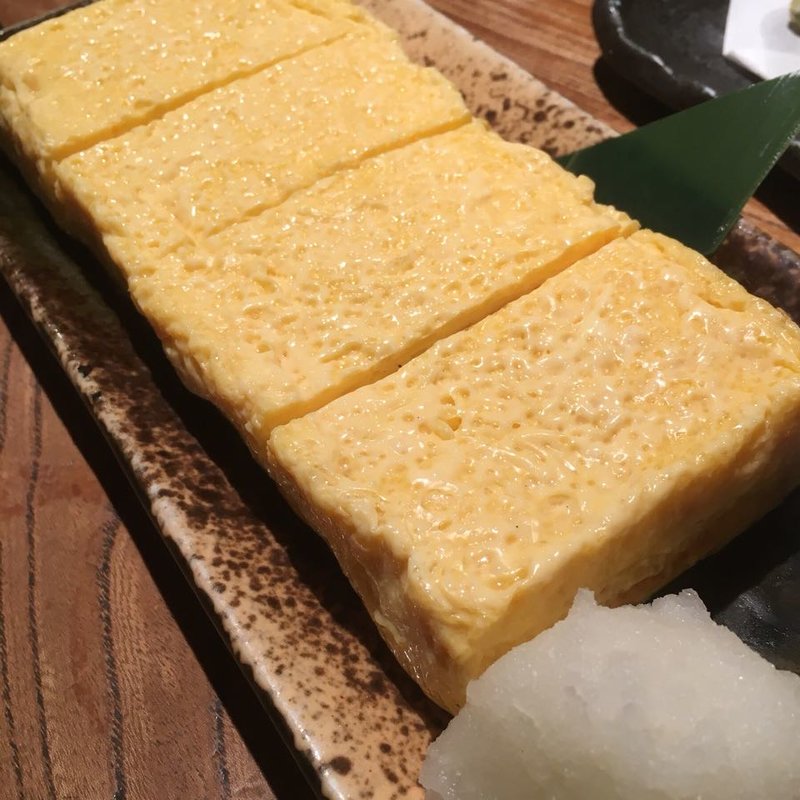 だし巻き玉子(地酒遊楽 裏や)