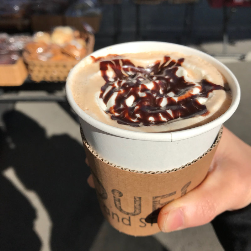 ホットカフェモカ(HOUEI COFFEE)