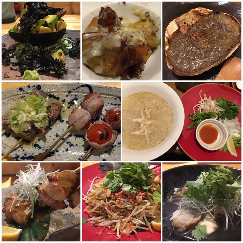 料理 各種(鳥と魚 )